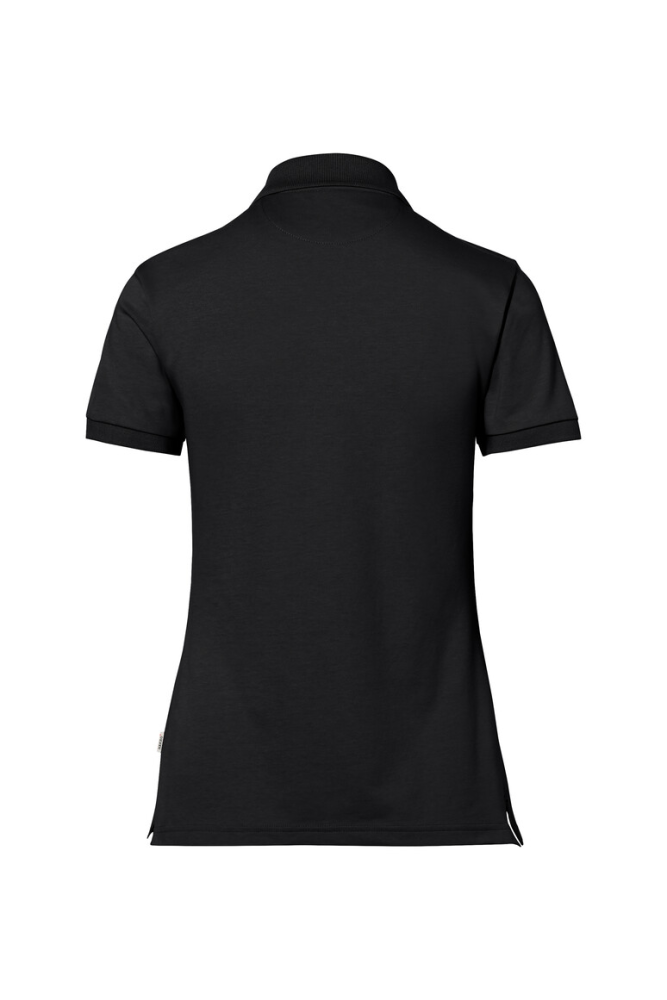 HAKRO COTTON TEC® Damen Poloshirt, schwarz