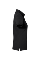 HAKRO COTTON TEC® Damen Poloshirt, schwarz