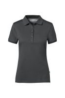 HAKRO COTTON TEC® Damen Poloshirt, anthrazit