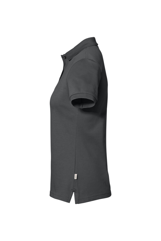 HAKRO COTTON TEC® Damen Poloshirt, anthrazit