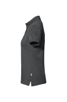 HAKRO COTTON TEC® Damen Poloshirt, anthrazit