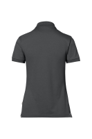 HAKRO COTTON TEC® Damen Poloshirt, anthrazit