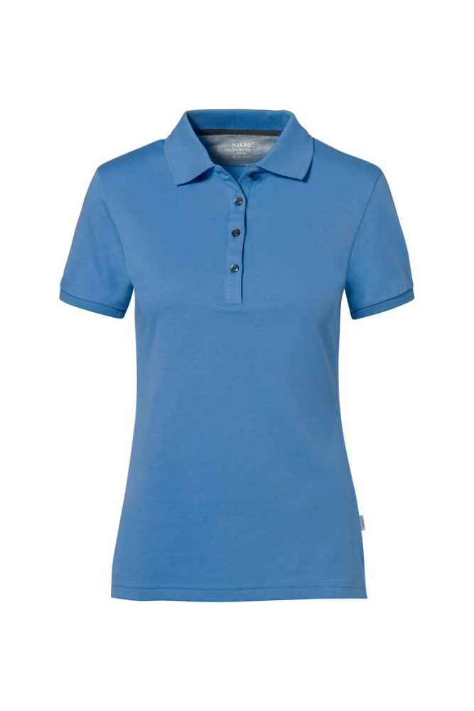 HAKRO COTTON TEC® Damen Poloshirt, malibublau