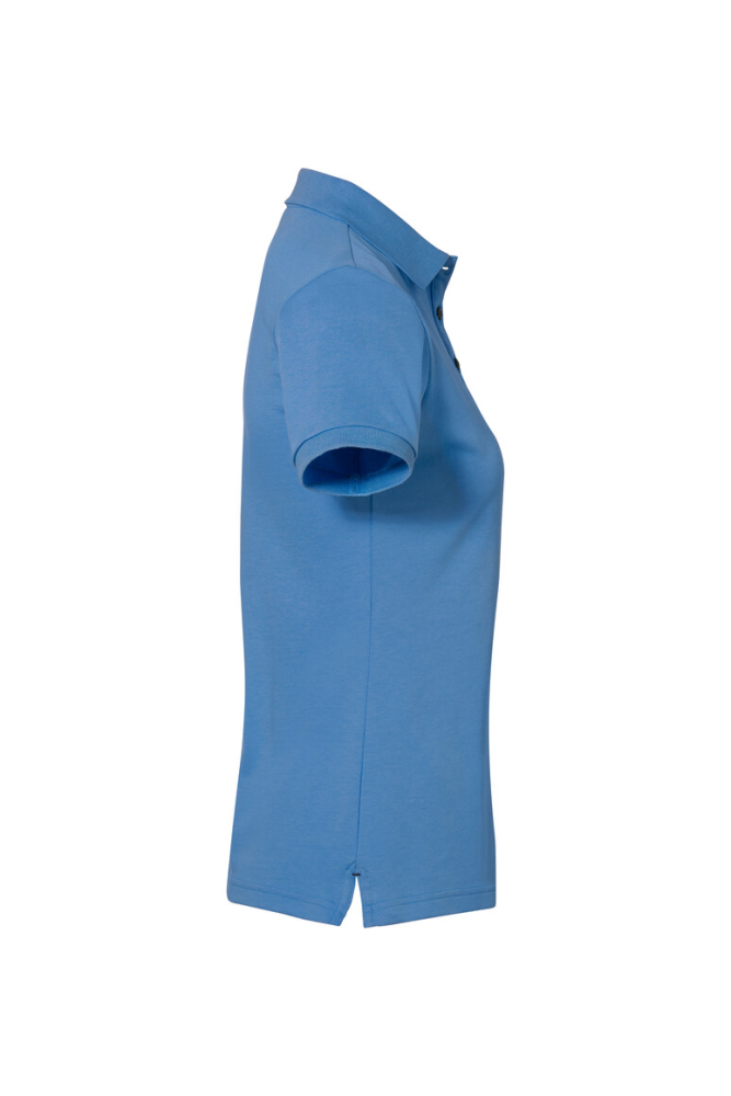 HAKRO COTTON TEC® Damen Poloshirt, malibublau