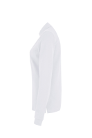 HAKRO Damen Longsleeve-Poloshirt MIKRALINAR®, weiss