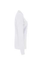 HAKRO Damen Longsleeve-Poloshirt MIKRALINAR®, weiss