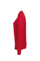 HAKRO Damen Longsleeve-Poloshirt MIKRALINAR®, rot