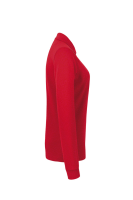 HAKRO Damen Longsleeve-Poloshirt MIKRALINAR®, rot
