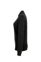 HAKRO Damen Longsleeve-Poloshirt MIKRALINAR®, schwarz