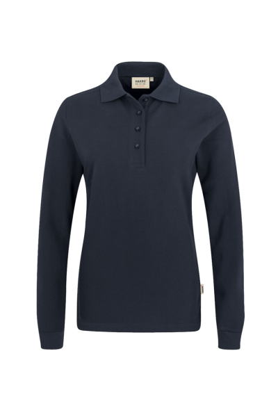 HAKRO Damen Longsleeve-Poloshirt MIKRALINAR®, tinte