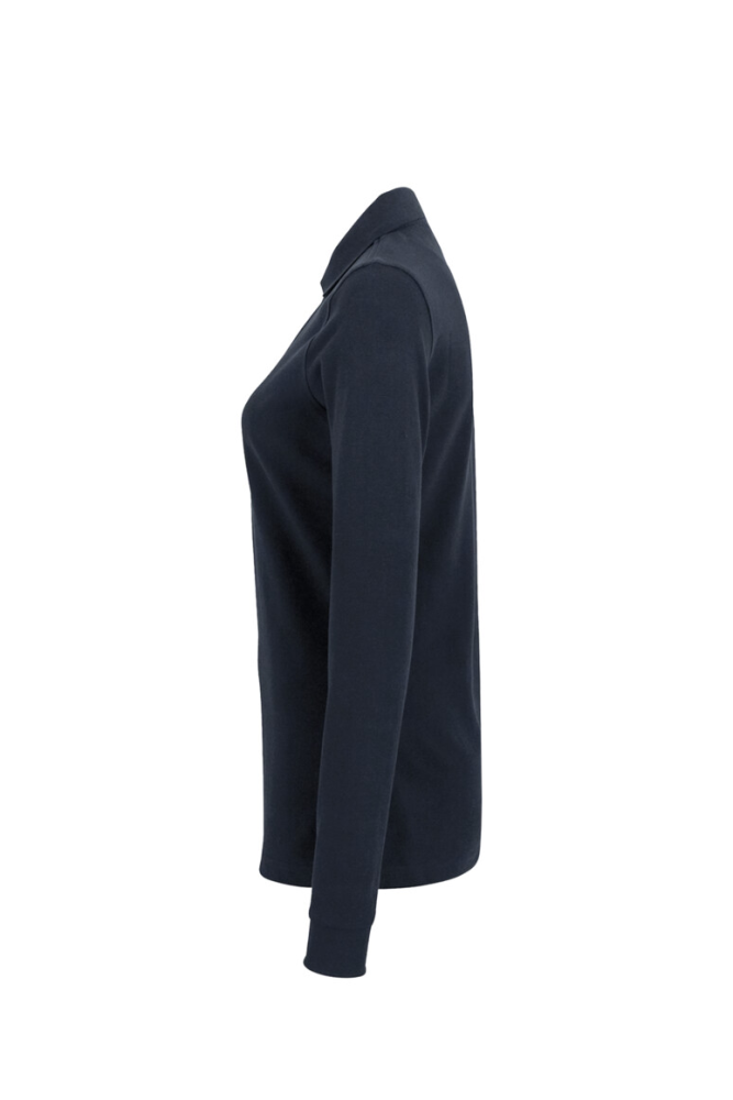 HAKRO Damen Longsleeve-Poloshirt MIKRALINAR®, tinte