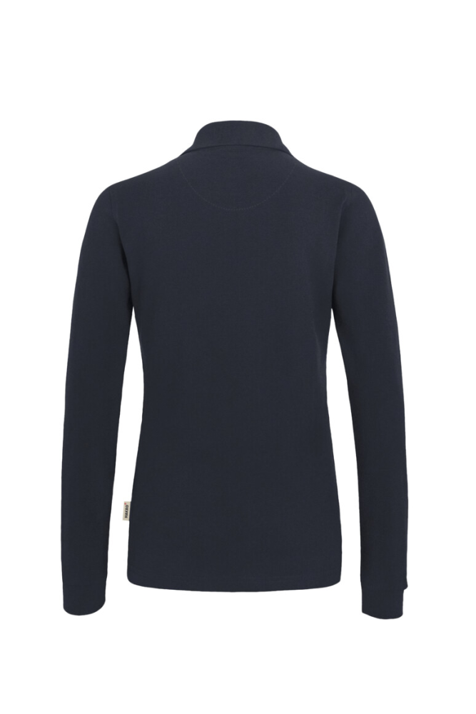 HAKRO Damen Longsleeve-Poloshirt MIKRALINAR®, tinte