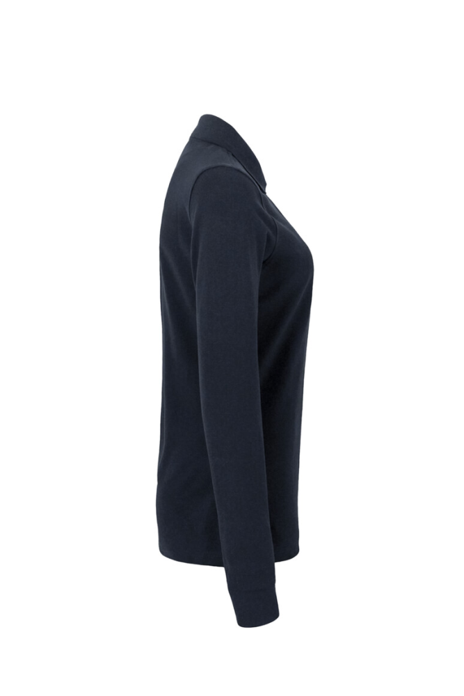 HAKRO Damen Longsleeve-Poloshirt MIKRALINAR®, tinte