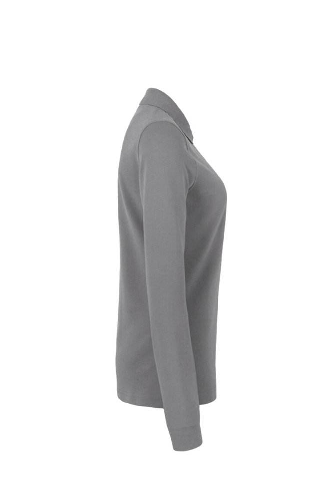 HAKRO Damen Longsleeve-Poloshirt MIKRALINAR®, titan