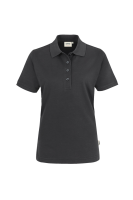 HAKRO Damen Poloshirt MIKRALINAR®, karbongrau, XL