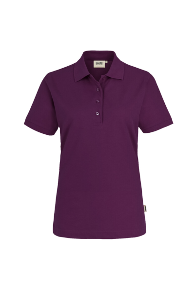 HAKRO Damen Poloshirt MIKRALINAR®, aubergine