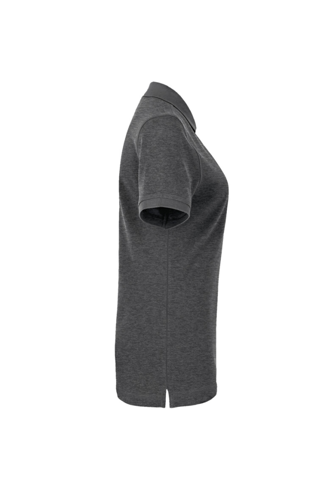HAKRO Damen Poloshirt MIKRALINAR®, anthrazit meliert