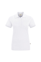HAKRO Damen Poloshirt Stretch, weiß, M