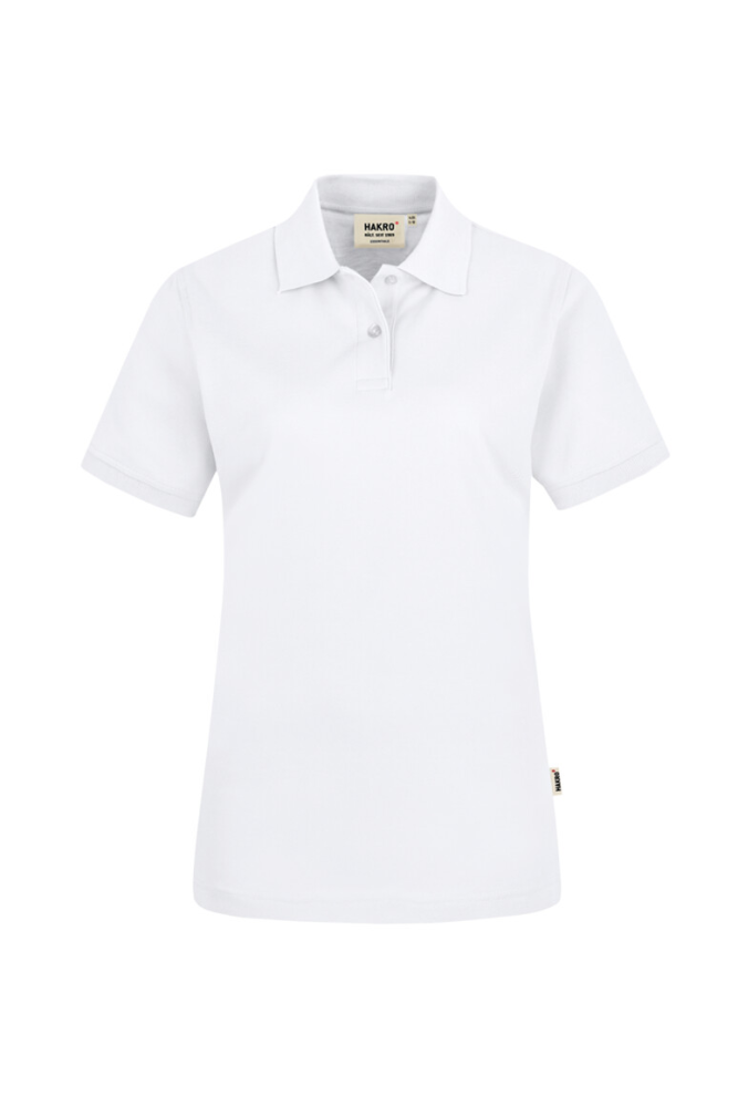 HAKRO Damen Poloshirt Top, weiß, 3XL