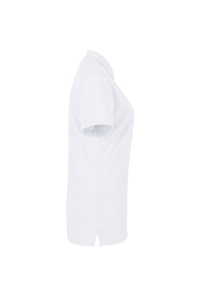 HAKRO Damen Poloshirt Top, weiß, 3XL