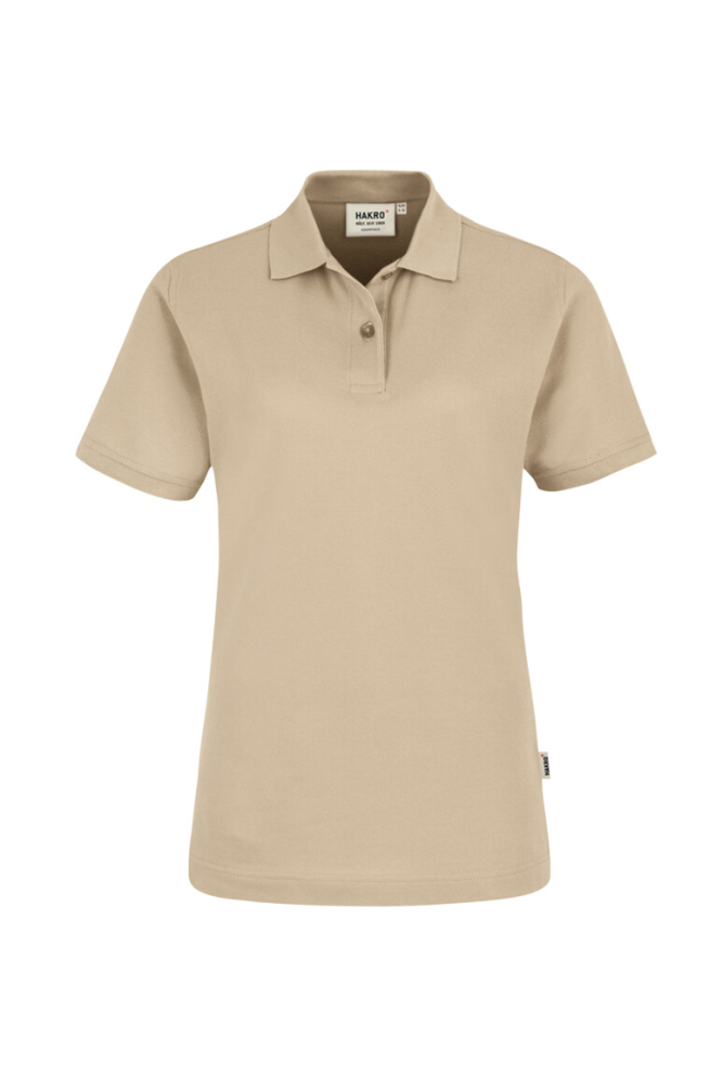 HAKRO Damen Poloshirt Top, sand, L