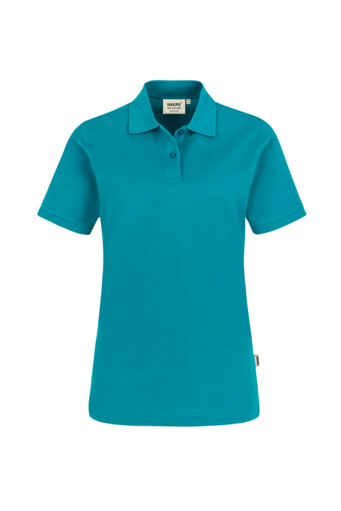 HAKRO Damen Poloshirt Top, smaragd, XL