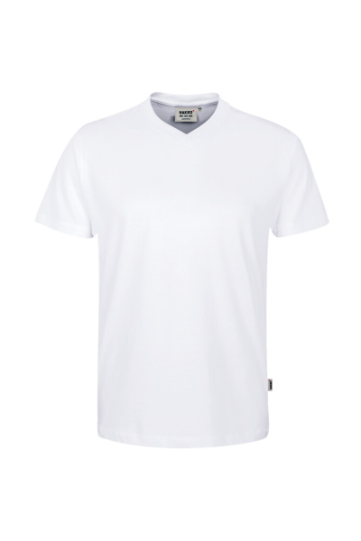 HAKRO V-Shirt Classic, weiß