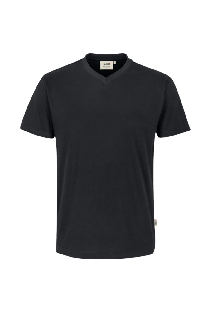 HAKRO V-Shirt Classic, schwarz, 2XL