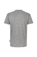 HAKRO V-Shirt Classic, grau meliert, 2XL