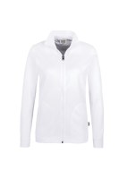 HAKRO Damen Interlockjacke, weiß
