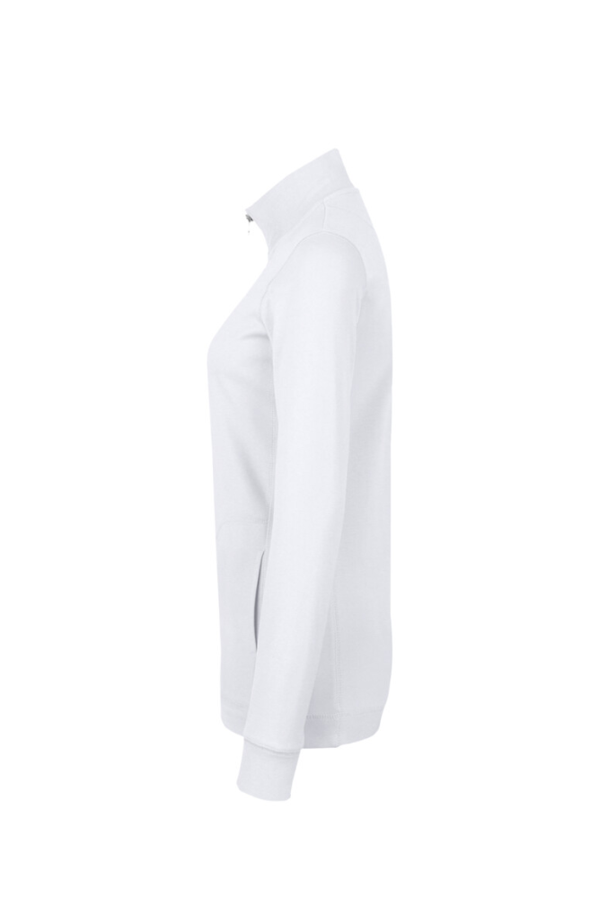 HAKRO Damen Interlockjacke, weiß