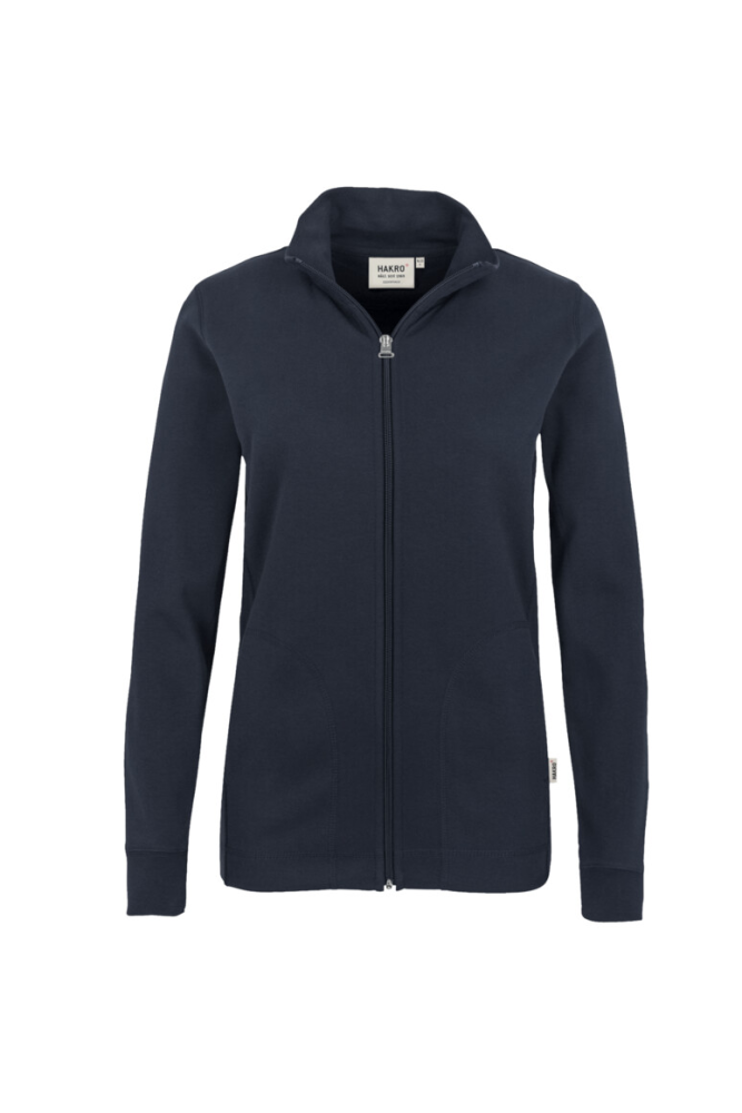 HAKRO Damen Interlockjacke, tinte