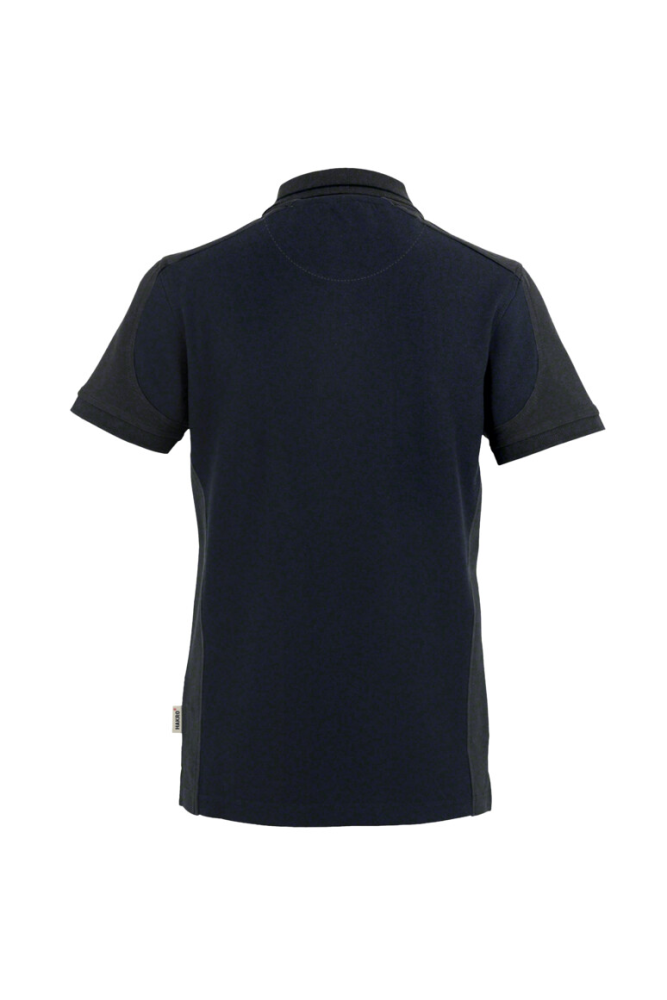 HAKRO Damen Poloshirt Contrast MIKRALINAR®, tinte/anthrazit