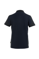 HAKRO Damen Poloshirt Contrast MIKRALINAR®, tinte/anthrazit