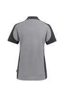 HAKRO Damen Poloshirt Contrast MIKRALINAR®, titan/anthrazit