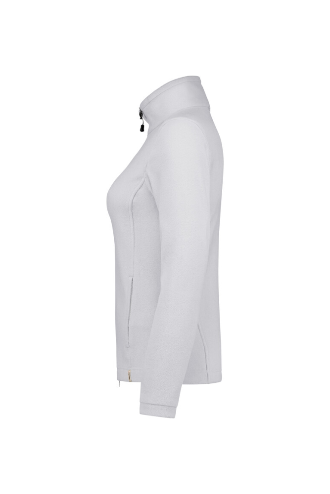 HAKRO Damen Fleecejacke ECO, weiß, XL