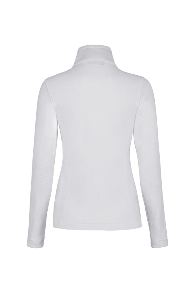HAKRO Damen Fleecejacke ECO, weiß, XL
