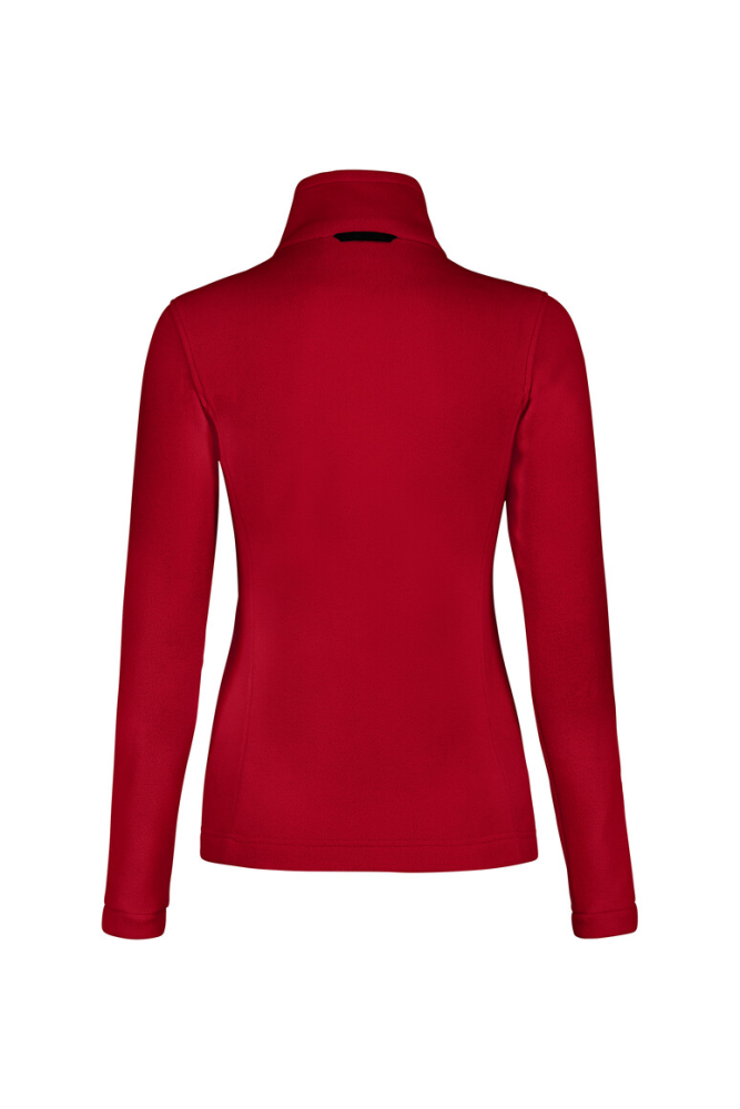 HAKRO Damen Fleecejacke ECO, rot, XL