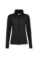HAKRO Damen Fleecejacke ECO, schwarz, 4XL