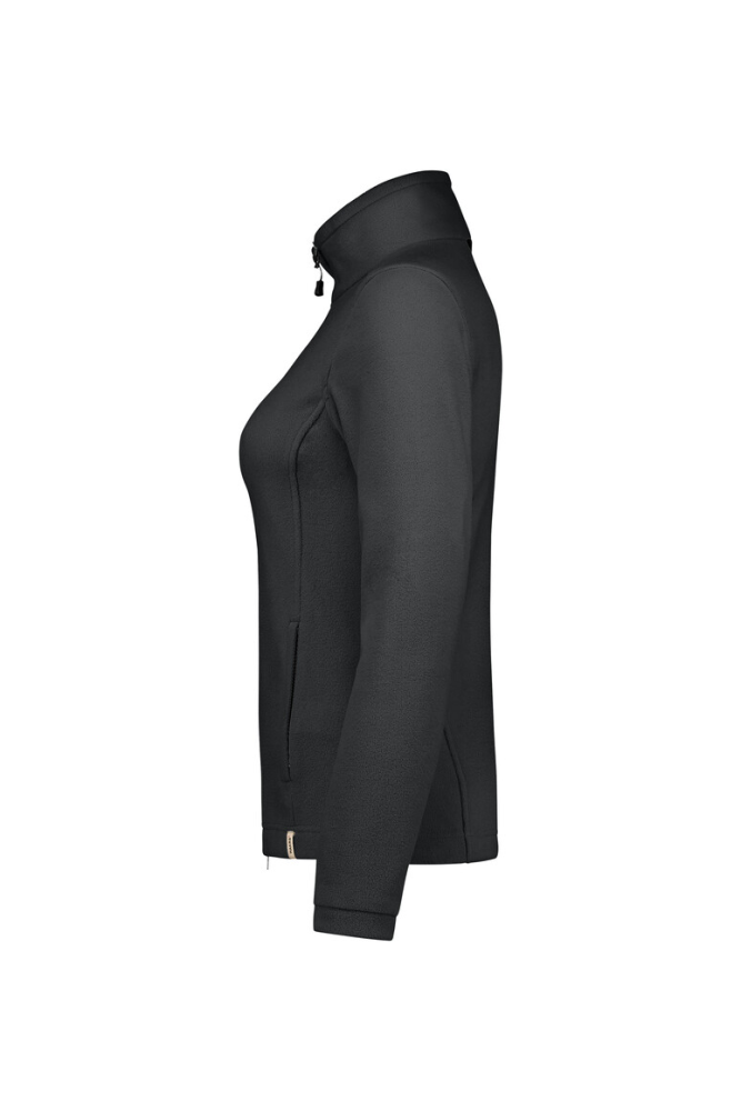 HAKRO Damen Fleecejacke ECO, anthrazit, XS