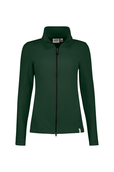 HAKRO Damen Fleecejacke ECO, tanne