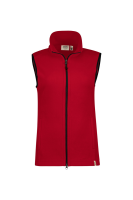 HAKRO Damen Fleeceweste ECO, rot