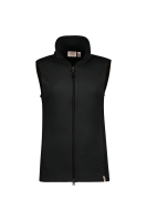 HAKRO Damen Fleeceweste ECO, schwarz