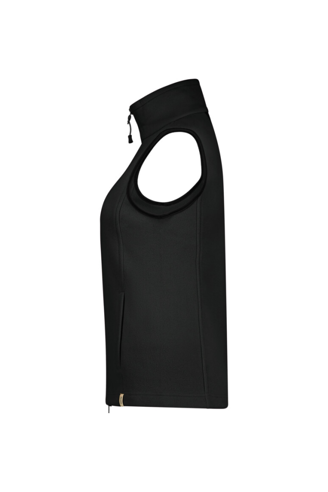 HAKRO Damen Fleeceweste ECO, schwarz