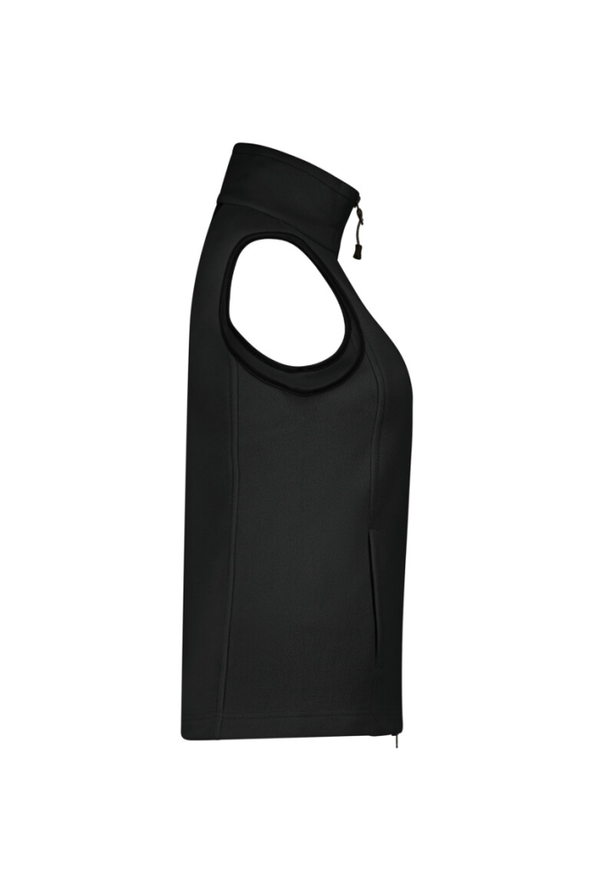 HAKRO Damen Fleeceweste ECO, schwarz