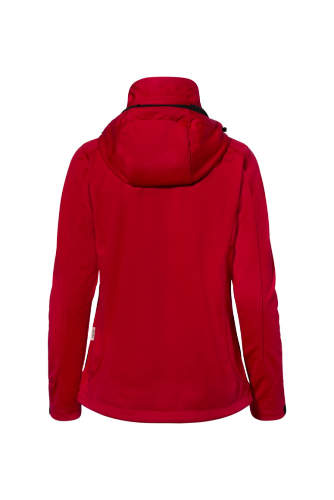 HAKRO Damen Softshelljacke Alberta, rot, L