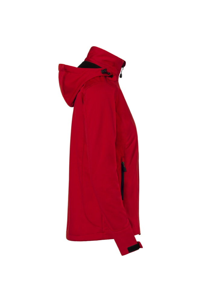 HAKRO Damen Softshelljacke Alberta, rot, L