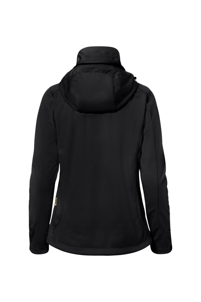 HAKRO Damen Softshelljacke Alberta, schwarz, XS