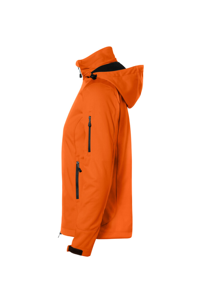 HAKRO Damen Softshelljacke Alberta, orange, L