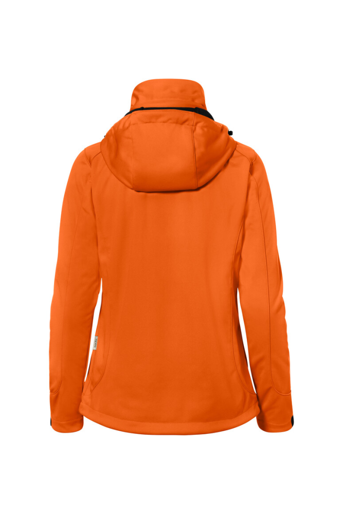 HAKRO Damen Softshelljacke Alberta, orange, L